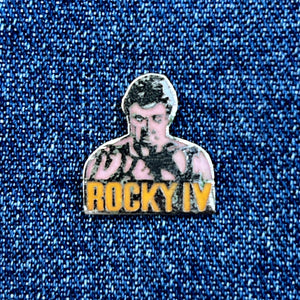 ROCKY IV 80'S PIN